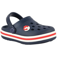 Neoz Casual Slingback Clogs for Kids with Soft Sole | Slip-On Breathable, Lightweight | Comfortable & Durable | Stylish Indoor & Outdoor Sandals Clogs for Kids, K-BEACH-NAVY-RED_1