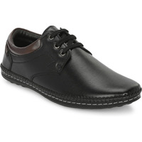 Rising Wolf Mens Boss-Grip Lace up Uniform Dress Shoe Black 10