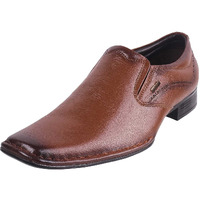 Mochi Mens Leather Tan Mocassin (Size (9 UK (43 EU))