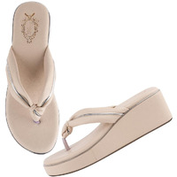 Shoetopia Women's Sandal Beige