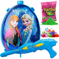 Zest 4 Toyz Holi Pichkari Water Gun for Kids Backpack Tank Water Spray with Holi Combo 100 Balloons and 1 Pkt Holi Color for Holi Celebration- Boys and Girls(Gold Tank)