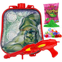 Zest 4 Toyz Holi Pichkari Watergun for Kids High Pressure Holi Pichkari Tank Spray with 1 Pkt Gulal Color & 100 Water Balloons Holi Combo(Royal Tank)- Boys and Girls