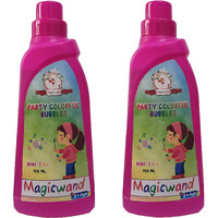 MagicwandPlastic Bubble Gun Plastic Refill LiquidMade in IndiaPlease Do Not Add Water,Use As Delivered3 Yrs & Up1.5 Litre ContainersMulti-Colored