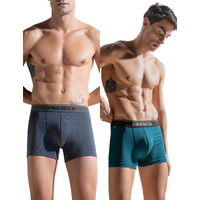DAMENSCH Men's Regular Fit Cotton Basic Solid Trunks | Combed Cotton, Stretchy Fabric, Anti-Bacterial and Microfibre Waistband, Underwear for Men, Innerwear Men-Charcoal Dust,Teal Trust-L