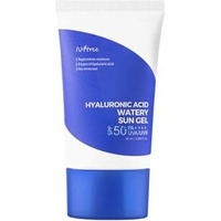 Isntree Hyaluronic Acid Watery Sun Gel Spf 50+ Pa++++ 1.69 Fl Oz,8 Types Of Hyaluronic Acid,Strong Protection Against Uva And Uvb Rays,No White Cast,Reef-Safe,Non-Nano Sunscreen For All Skin Type