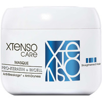 L Oral Professionnel Xtenso Care Masque for Frizz-Free, Smooth & Manageable Hair 196gms | Enriched with Pro Keratin & Incell | For Men & Women | Unruly, Unmanageable Hair