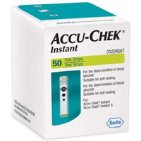 Accu-Chek Instant Test Strips, 50 Count (Multicolor)