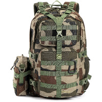 Tripole Alfa 45 Litres Military Tactical Backpack and Rucksack with Detachable Sling Bag | Rain Cover | 3 Year Warranty