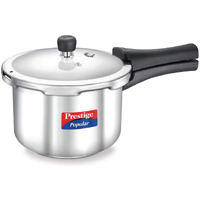Prestige Popular Stainless Steel Outer Lid Pressure Cooker, 3 Litres, Silver