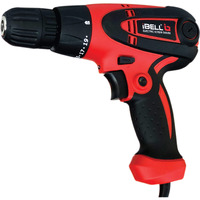 IBELL Electric Screwdriver SD10-85/86, 280W, Copper Armature, Chuck 10mm, 750RPM, Torque 19+1 Drill Moden (Red-Black)