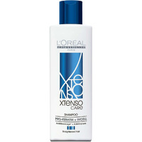 L Oral Professionnel Xtenso Care Shampoo for Frizz-Free, Smooth & Manageable Hair 250ml | Enriched with Pro Keratin & Incell | For Men & Women | Unruly, Unmanageable Hair