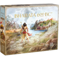 Go India Games - BHARATA 600 BC - Strategy Board Game for Teens, Adults and Family (It Includes 2 Games in one Box!)