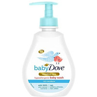 Baby Dove Rich Moisture Hair to Toe Baby Wash 200 ml, No Tears Body Wash for Baby s Soft Skin - Hypoallergenic, No Sulphates, No Parabens
