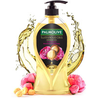 Palmolive Luminous Oil Invigorating Body Wash For Women & Men, 750Ml Pump Bottle, 100% Natural Macadamia Oil & Peony Extracts For Everyday Freshness, Ph Balanced Bodywash Shower Gel