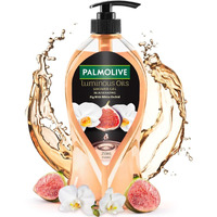 Palmolive Luminous Oil Rejuvenating Body Wash For Women & Men,750Ml Pump Bottle, Shower Gel With 100% Natural Fig Oil & White Orchid For Soft & Radiant Skin, Free Of Parabens And Silicones