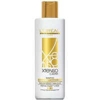 L Oral Professionnel Xtenso Care Sulfate-Free Shampoo for Frizz-Free, Shiny & Manageable Hair 250ml | With Pro Keratin & Asta Care | For Men & Women | Unruly, Unmanageable Hair