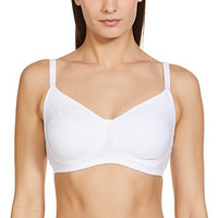 Enamor A042 Side Support Shaper Supima Cotton Everyday Bra - Non-Padded, Wirefree & High Coverage White