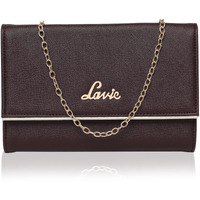 Lavie Women s Small Framed Foldover Clutch | Detachable Chain Sling Strap | Ladies Purse Wallet