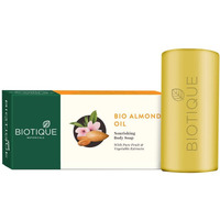 Biotique Almond Oil Nourishing Bathing Bar| Ayurvedic and Organically Pure| Maintains Skins Natural pH |100% Botanical Extracts| Suitable for All Skin Types | 150gm