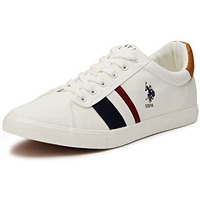 U.S. POLO ASSN. Men s Abor Off White Sneakers-6 UK (2Fd21134A01)