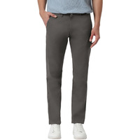 Urbano Fashion Men s Dark Grey Cotton Slim Fit Casual Chinos Trousers Stretch (chino-dgrey-30)