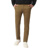 Urbano Fashion Men s Khaki Cotton Slim Fit Casual Chinos Trousers Stretch (chino-khaki-36-fba)