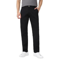 Urbano Fashion Men s Black Cotton Slim Fit Casual Chinos Trousers Stretch (chino-black-34-fba)