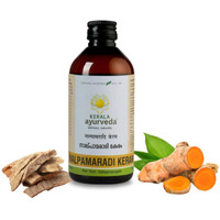 Kerala Ayurveda Nalpamaradi Keram 200ml | Face & Body Oil | Detan Oil | For All Skin Types| Suitable for All Skin Types | Removes Tan and Dark Spots | Heals Skin | With Nalpamara, Haridra, Usira, Amla, Manjistha, Raktachandana | Coconut Oil Base |