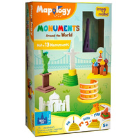 Imagimake Mapology Mounments Around The World | Make 13 Miniature Models| 3D Puzzle for Kids | Birthday Gift for Girls & Boys | Educational Toys for 5,6,7,8,9 Years