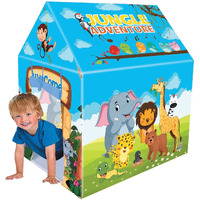 Webby theme Jungle Kid s green Play Tent House, Toy Home for Girls and Boys 2+ Year Old