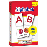 Zigyasaw - Alphabets Flash Cards for Kids Early Learning | 26 Flash Cards | Happy Birthday Gifts For Kids | Flash Card Alphabets for Kids Learning | Easy & Fun Way of Learning 3+ Years of Babies
