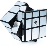 Cubelelo Drift 3x3 Mirror (Silver) Magic Speed Cube | Shape Shifter Cube | Speedy Stress Buster Brainstorming Puzzle | Ideal for Kids & Adults | High-Performance Bump Cube