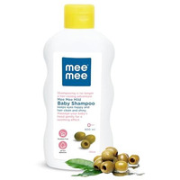 Mee Mee Gentle Baby Shampoo 400ml | For Daily Moisturizing Enriched with Olive Extracts | Tear-Free Formula Nourishes, Soothes, & Protects Sensitive Skin | Hypoallergenic, Sulfate and Paraben-Free | Skin Friendly PH