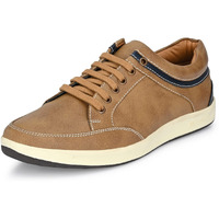 Centrino Men s 3322 Chicku Sneakers_6 UK (3322-22),Black