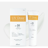 Brinton Healthcare UvDoux Face & Body Sunscreen gel with SPF 50 PA+++ in Matte Finish and Oil Free Formula| Water Resistant Sunscreen| Protection against UVA/UVB Rays (100 GM)