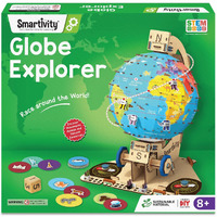 Smartivity Globe Explorer I AR Based Toy for Kids 8-14 Years Old | 1000+ Facts About Animals, Monuments, Places & More I Birthday Gift for Boys & Girls I DIY STEM Educational Science Toy for Kids