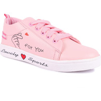 Longwalk Women Casual Sneakers Shoes (D Pink, Numeric_3)
