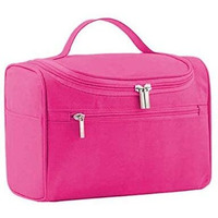 Rabbonix Cosmetic Makeup Organizer Toiletry Bag for Women & Men | Pink | Pack of 01