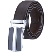 Labnoft Men s Auto Lock PU Leather Belt (BELT-035-CH-Brown, Brown)