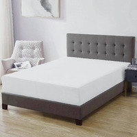 Trance Home Linen Premium 220 GSM+ 75  x 60  Cotton Terry Waterproof Mattress Protector | Elasticated Fitted Style Non-Toxic Bed Protector | Mattresses Cover (75x60 inch | 6.25x5 feet,White)