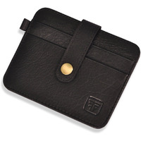 FASHION FREAK Card Holder for Men - Slim Leather Credit/ATM Card Wallet for Men