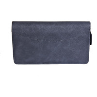 Sukeshcraft Multiple Cheque Book Holder | Original PU Holds Upto 8 Cheque Books, 1 Pin-Sim Slot,14 Credit/Debit Card Slots with Matching Zipper (Pu- Black)