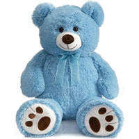 HUG  n  FEEL SOFT TOYS Teddy Bear 4 Feet Plush & Stuffed Toys (Sky Blue 4 Feet)