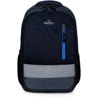 PAZZO Alto Standard Backpack For Men s, Grey |40L Water Resistant School Bags For Boys | 3 Compartments | Stylish & Durable | College Bags For Men s/College Bag For Girls | 1Yr Warranty