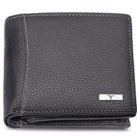 URBAN FOREST Oliver Grey Leather Wallet for Men