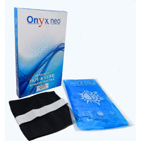 ONYXNEO Reusable Hot and Cold Gel Pack for Pain Relief - Multipurpose Hot/Cold Therapy Ice Pack (Large, 180mm X 300mm)