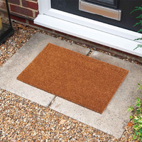 Onlymat Solid Rectangular Door Mat (Beige, Coir, 60 X 40Cm)
