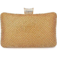 TOOBA Women s Beautiful Flower Box Clutch Bag | Detachable Chain Sling Strap| Ladies Purse Wallet