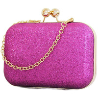 Tooba Women s Clutch (Sparkling Purple)