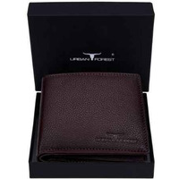 URBAN FOREST Carl Chocolate Brown Mens Leather Wallet for Men